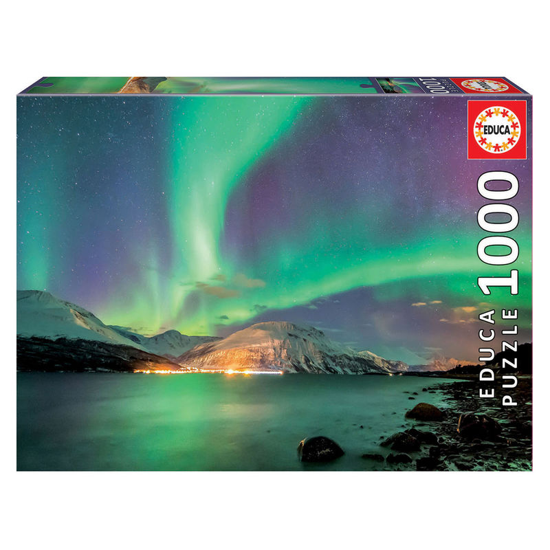 Imagen 1 de Puzzle Aurora Boreal 1000Pzs