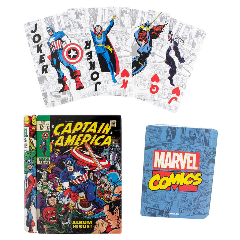 Imagen 2 de Baraja Cartas Marvel