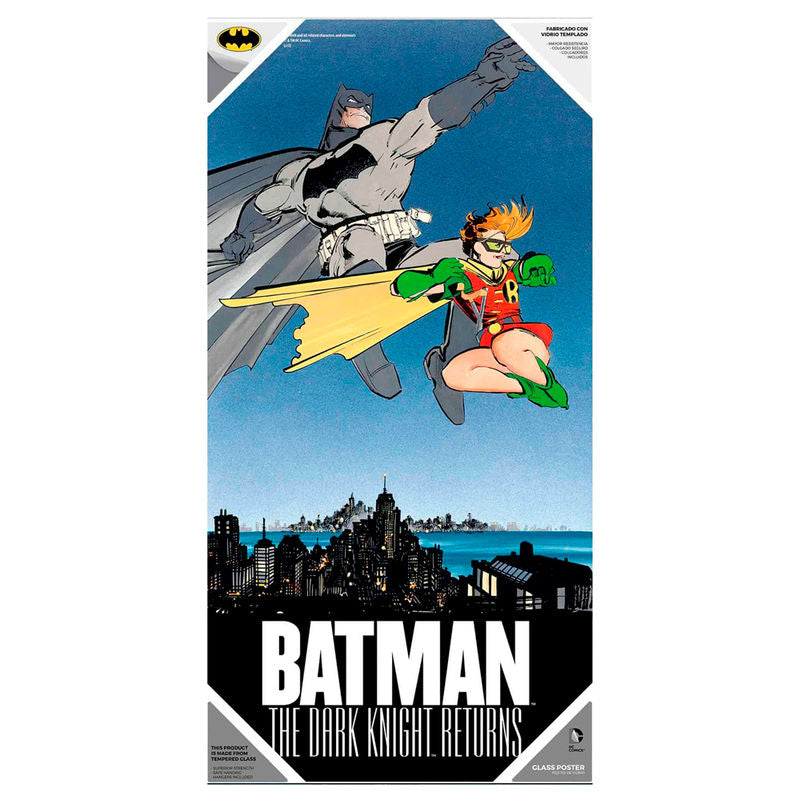 Imagen 1 de Poster Cristal Batman Y Robin Dc Comics