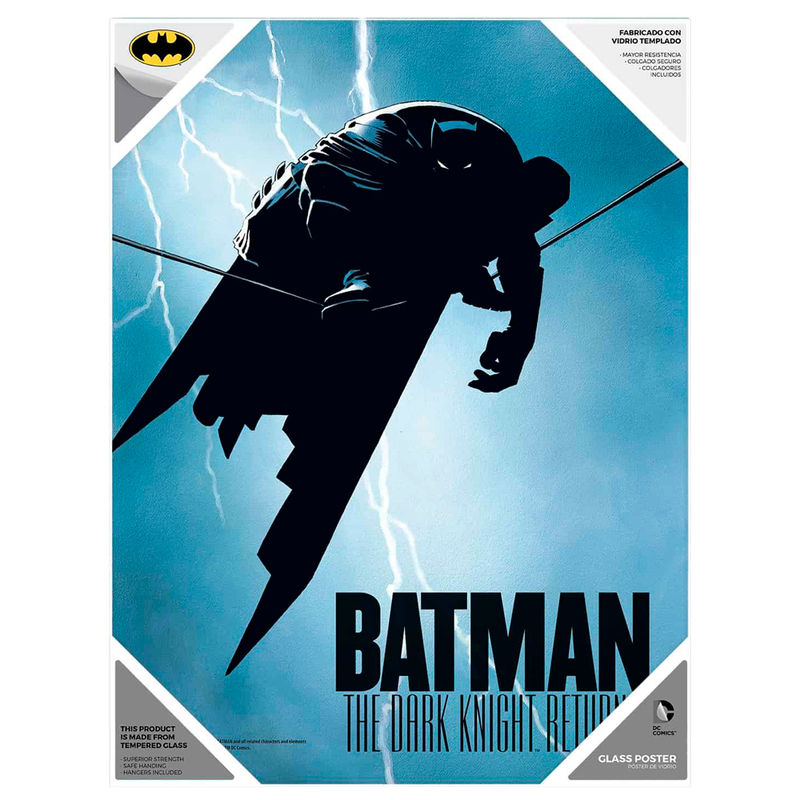 Imagen 1 - Poster Cristal Batman The Dark Knight Dc Comics