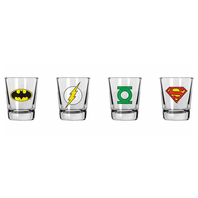 Imagen 1 - Set Vasos Chupito Logos Dc Comics