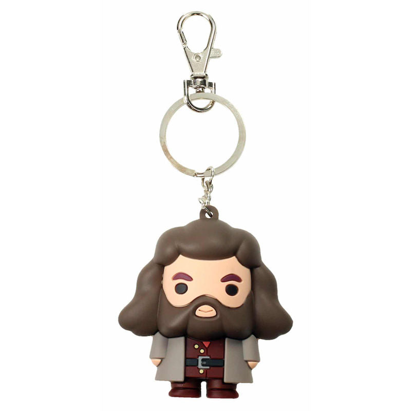 Imagen 1 - Llavero Goma Rubeus Hagrid Harry Potter
