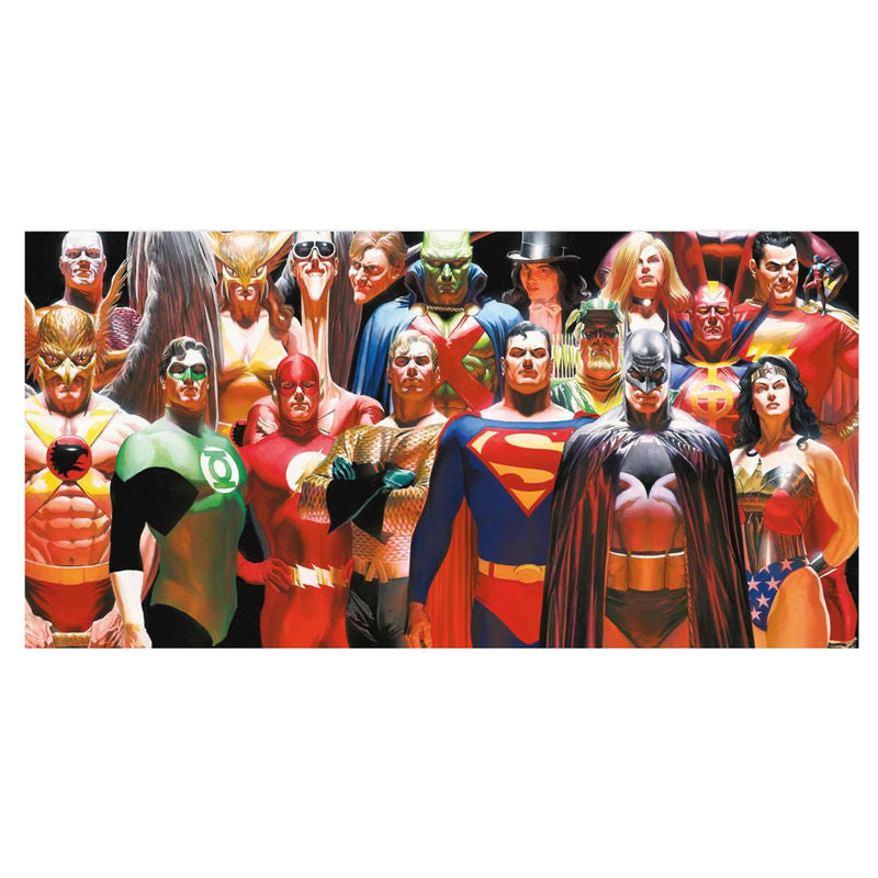 Imagen 1 - Poster Cristal Liga De La Justicia Dc Comics