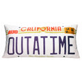 Imagen 1 - Cojin Matricula Out At Time Regreso Al Futuro