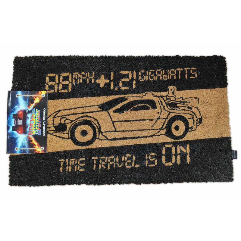 Imagen 1 - Felpudo Delorean Regreso Al Futuro