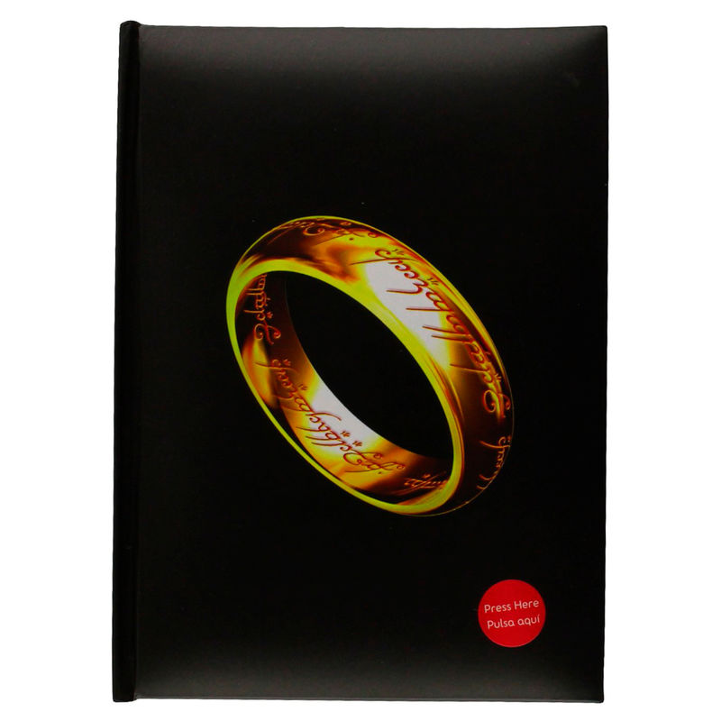 Imagen 1 - Diario Luz Anillo Unico El Señor De Los Anillos