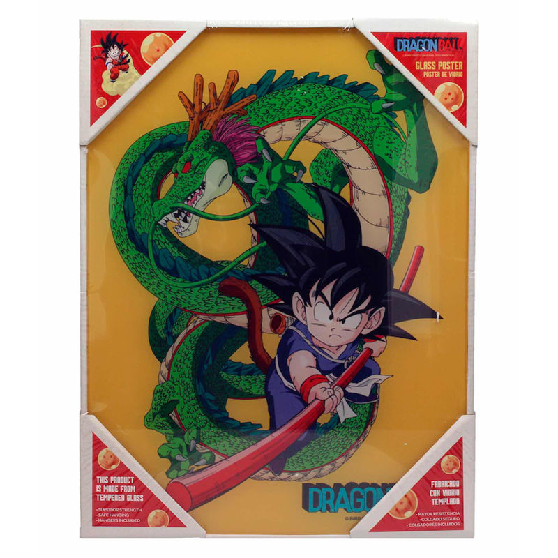 Imagen 1 de Poster Cristal Goku Con Shenron Dragon Ball