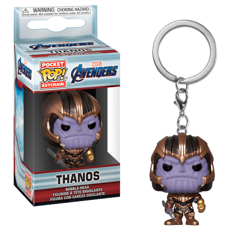 Imagen 1 de Llavero Pocket Pop Marvel Avengers Endgame Thanos