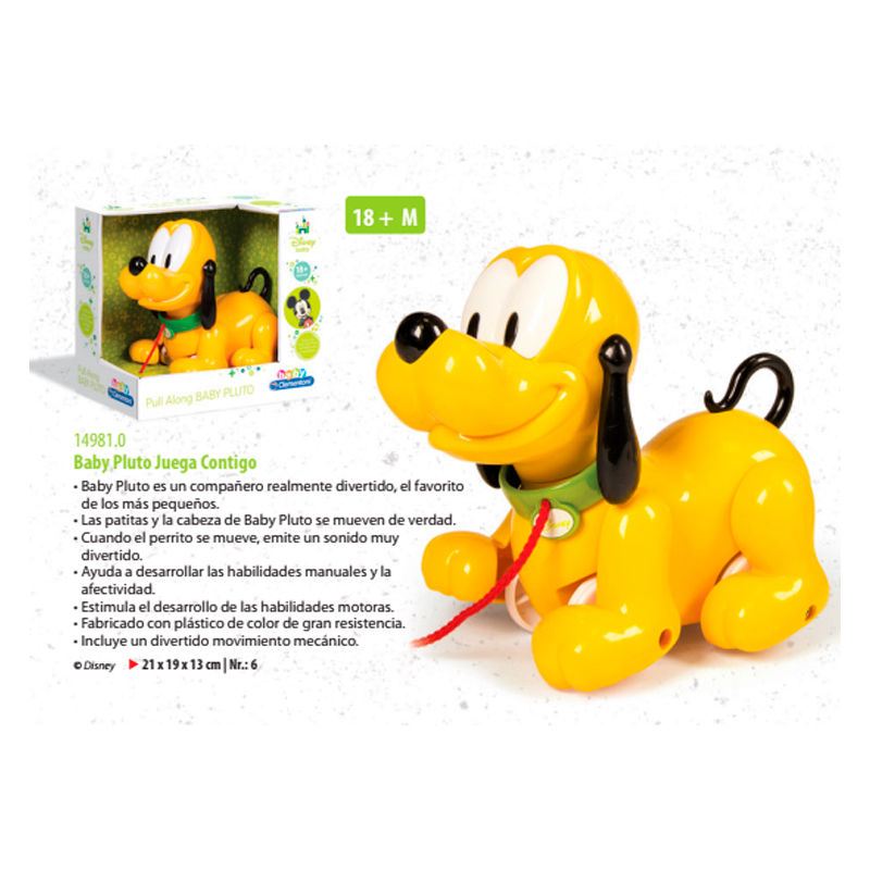 Imagen 1 - Arrastre Baby Pluto Disney