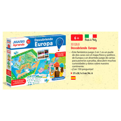 Imagen 1 - Juego Puzzle Mapa Geo Descubre Europa