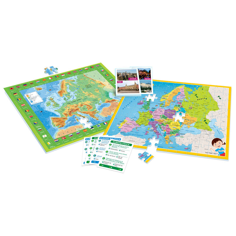 Imagen 3 - Juego Puzzle Mapa Geo Descubre Europa