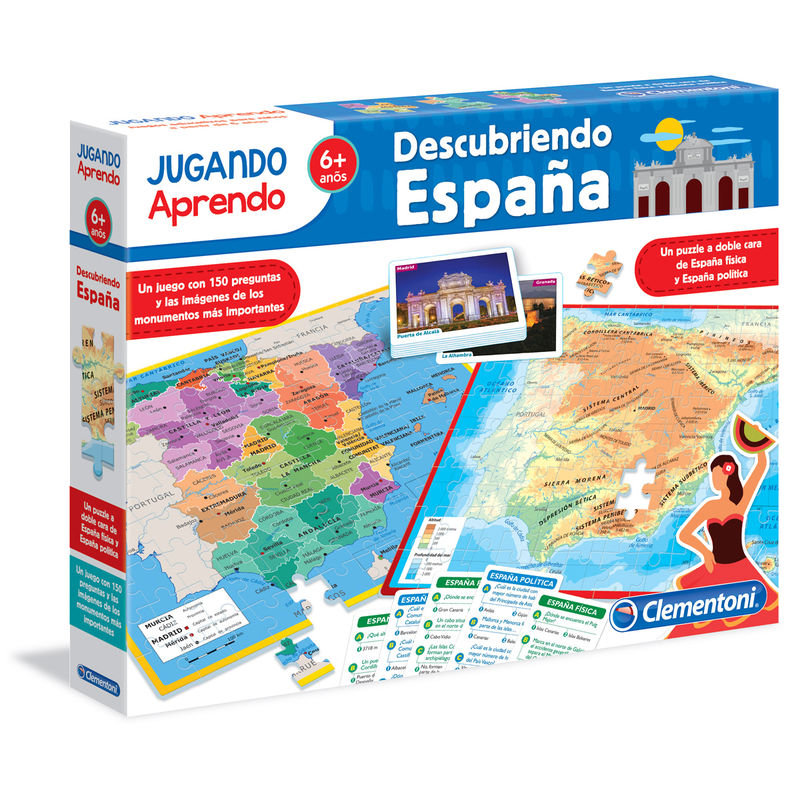 Imagen 3 - Juego Puzzle Mapa Geo Descubre España