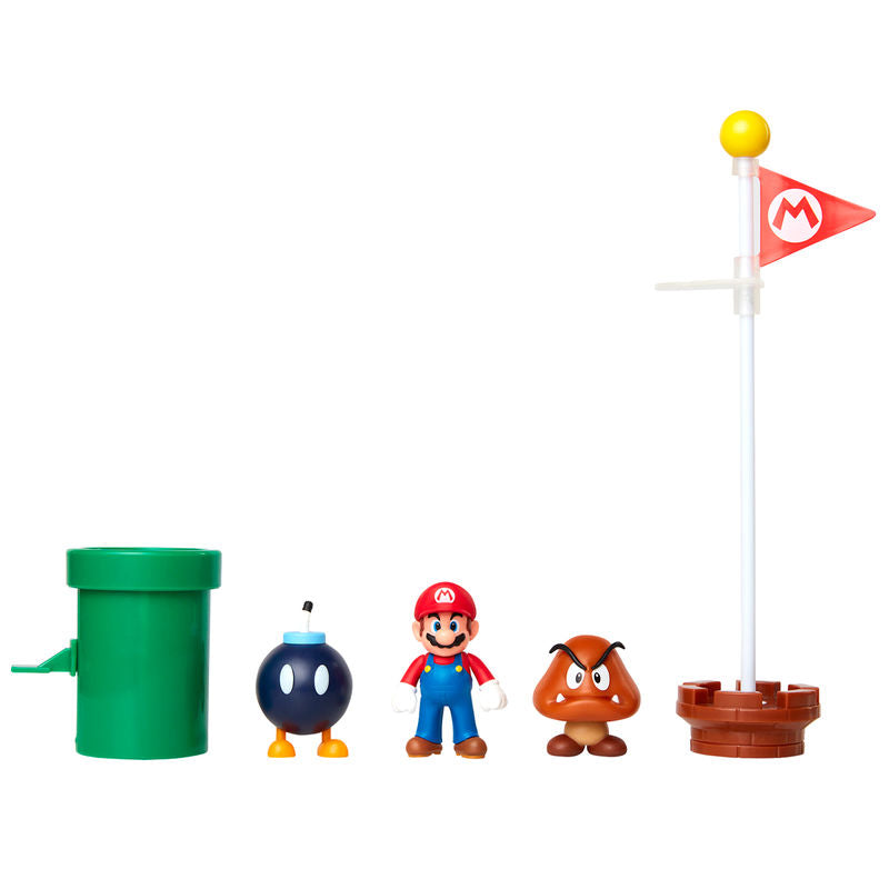 Imagen 1 de Set Diorama Acorn Plains Mario Bros