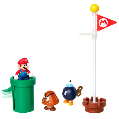 Imagen 2 de Set Diorama Acorn Plains Mario Bros