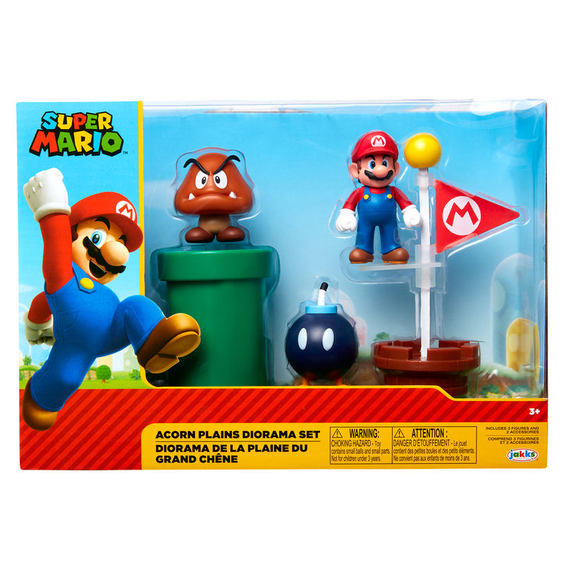 Imagen 3 de Set Diorama Acorn Plains Mario Bros