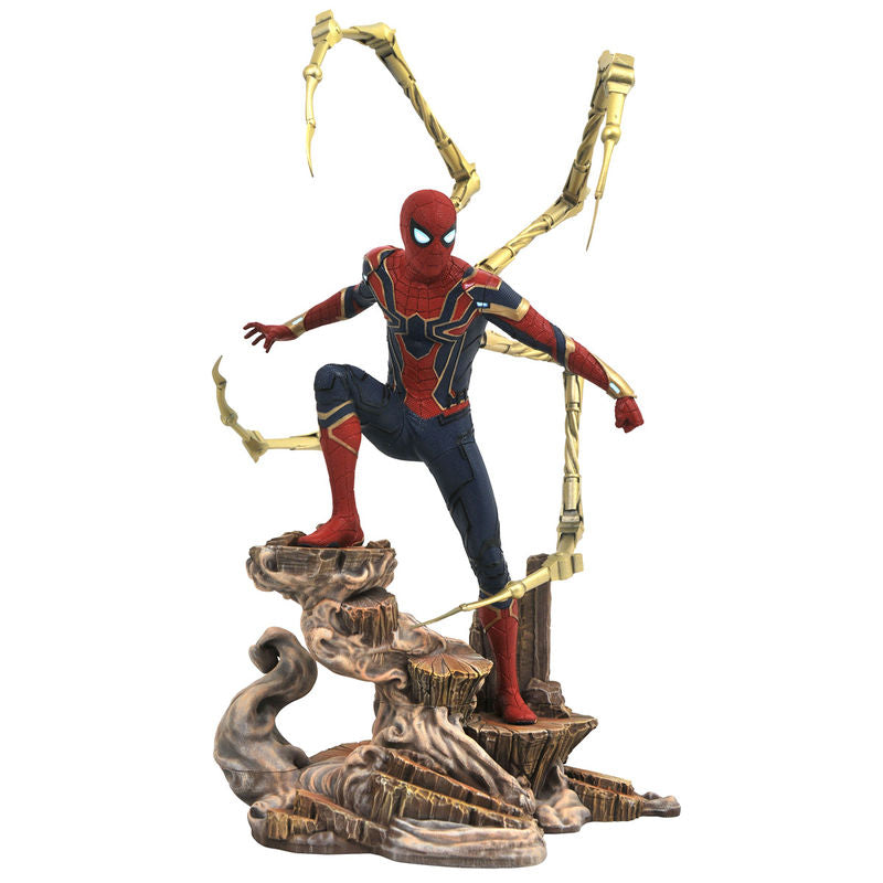 Imagen de Figura Diorama Iron Spiderman Avengers Infinity War Marvel 23Cm parte de nuestra colección en Espadas y más, sitio oficial.