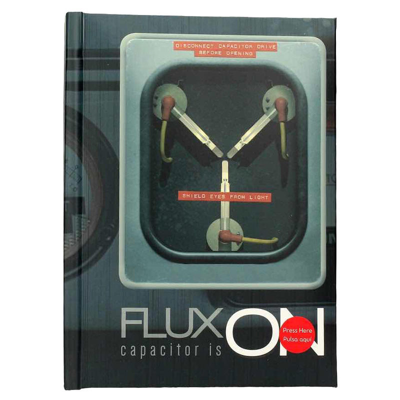 Imagen 1 - Libreta Regreso Al Futuro Con Luces