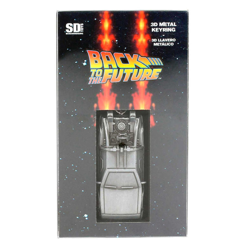 Imagen 1 - Llavero 3D Metal Delorean Regreso Al Futuro