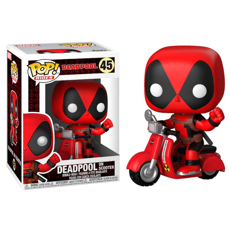 Imagen 2 de Figura Pop Marvel Deadpool & Scooter