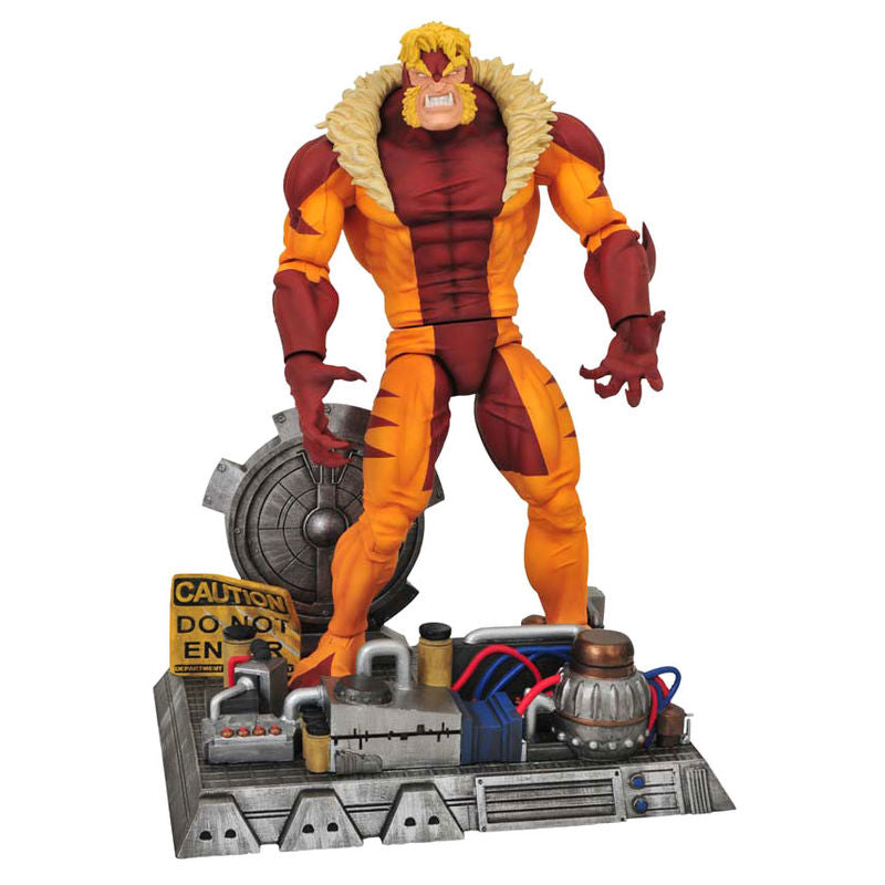 Imagen 1 de Figura Articulada Dientes De Sable X-Men Marvel 18Cm