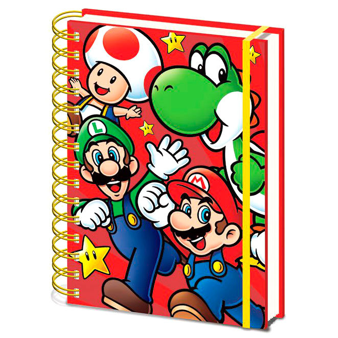 Imagen 1 de Cuaderno A5 Super Mario Bros Nintendo