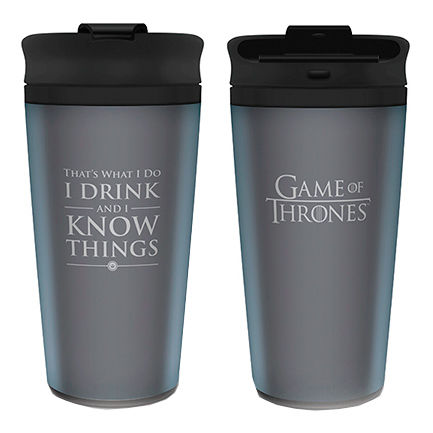 Imagen 1 de Taza Viaje I Drink And I Know Things Juego De Tronos