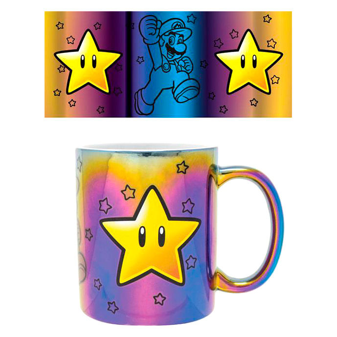 Imagen 1 - Taza Star Power Super Mario Nintendo