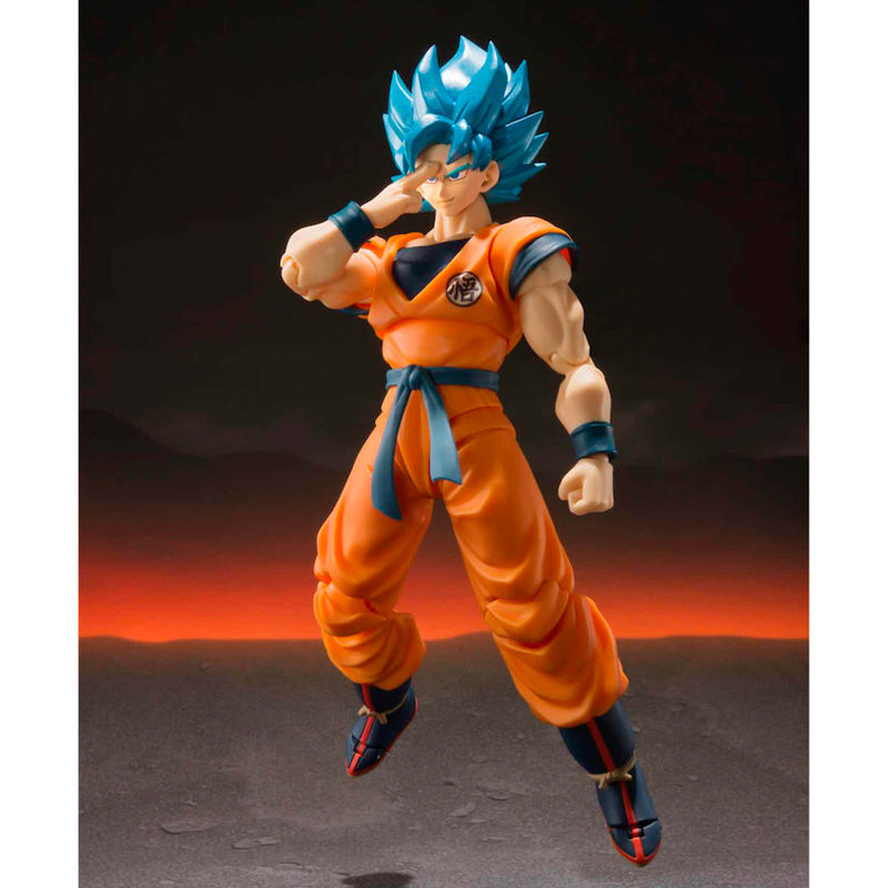 Imagen 5 de Figura Super Saiyan God Super Saiyan Son Goku Dragon Ball Super Broly 14Cm