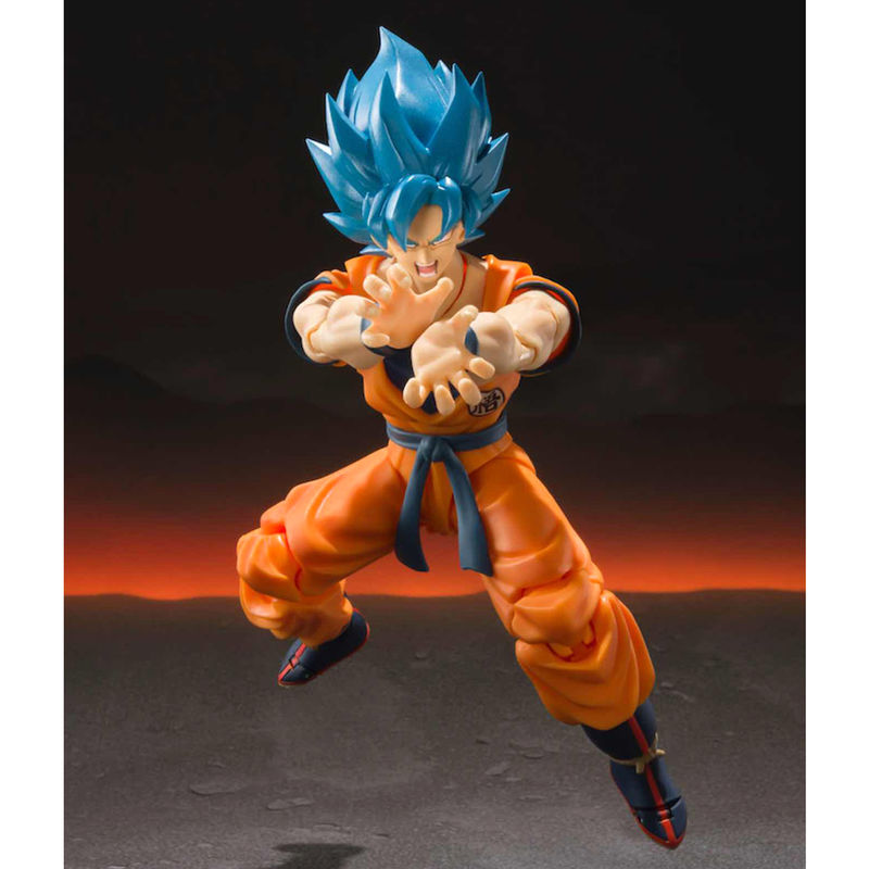 Imagen 6 de Figura Super Saiyan God Super Saiyan Son Goku Dragon Ball Super Broly 14Cm