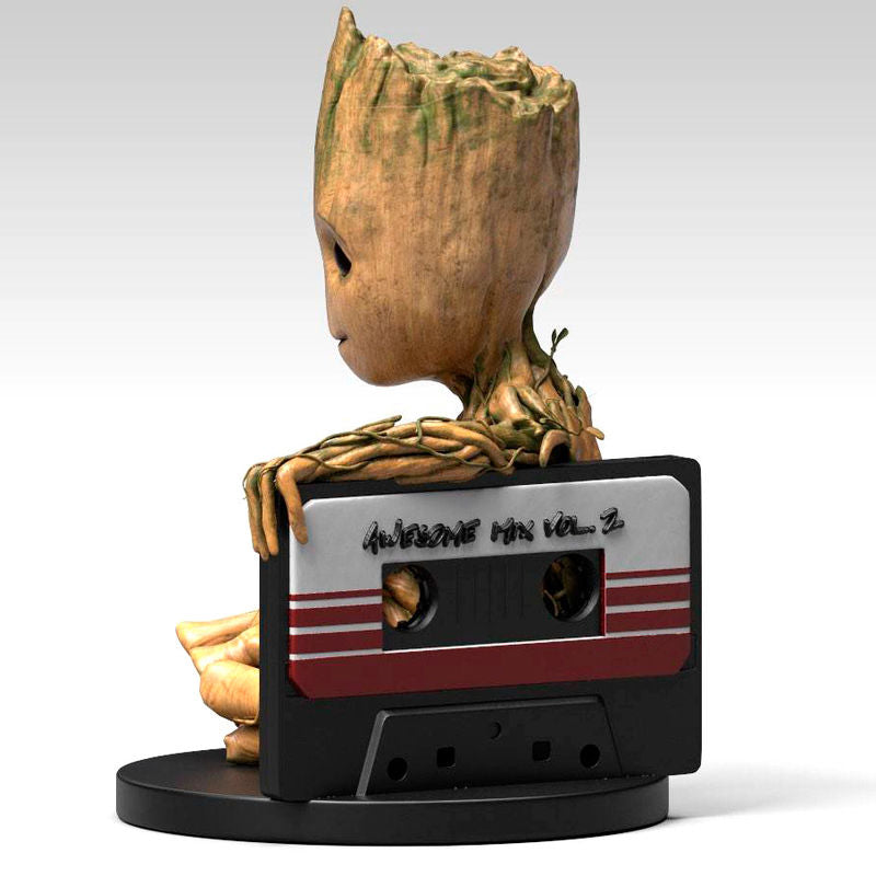 Imagen 2 - Figura Hucha Baby Groot Cassette Guardianes De La Galaxia 2 Marvel