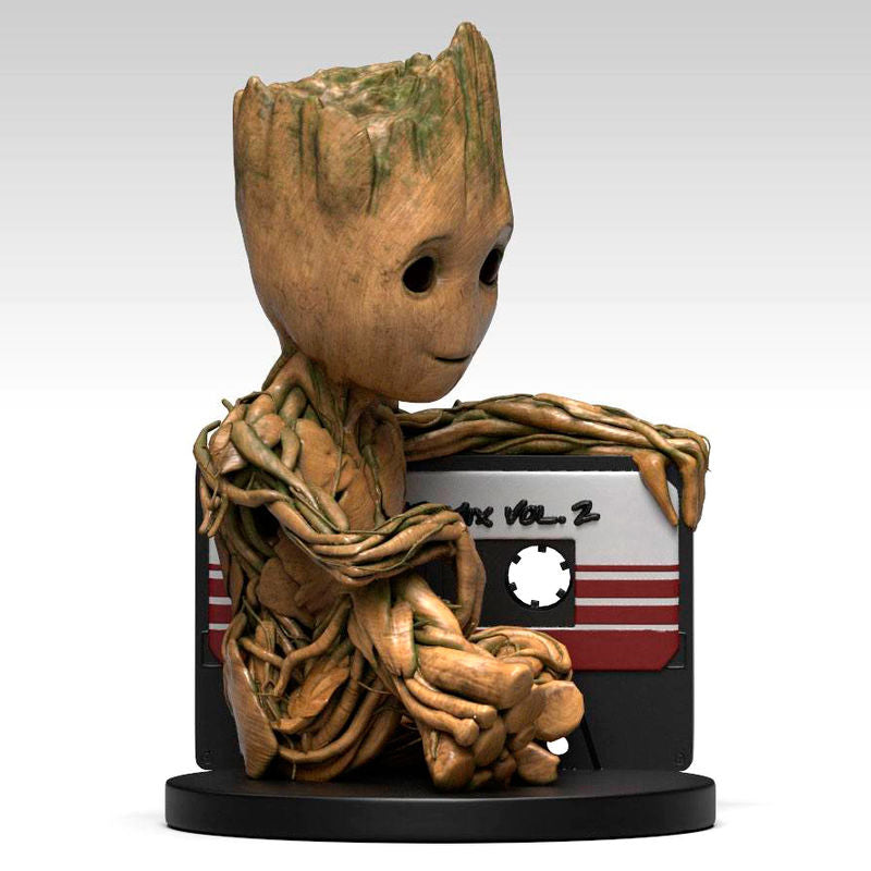 Imagen 5 - Figura Hucha Baby Groot Cassette Guardianes De La Galaxia 2 Marvel