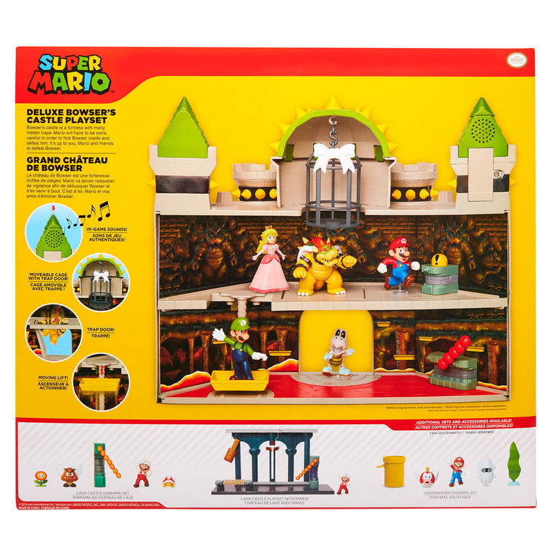 Imagen 8 de Playset Castillo Bowser Deluxe Mario Bros