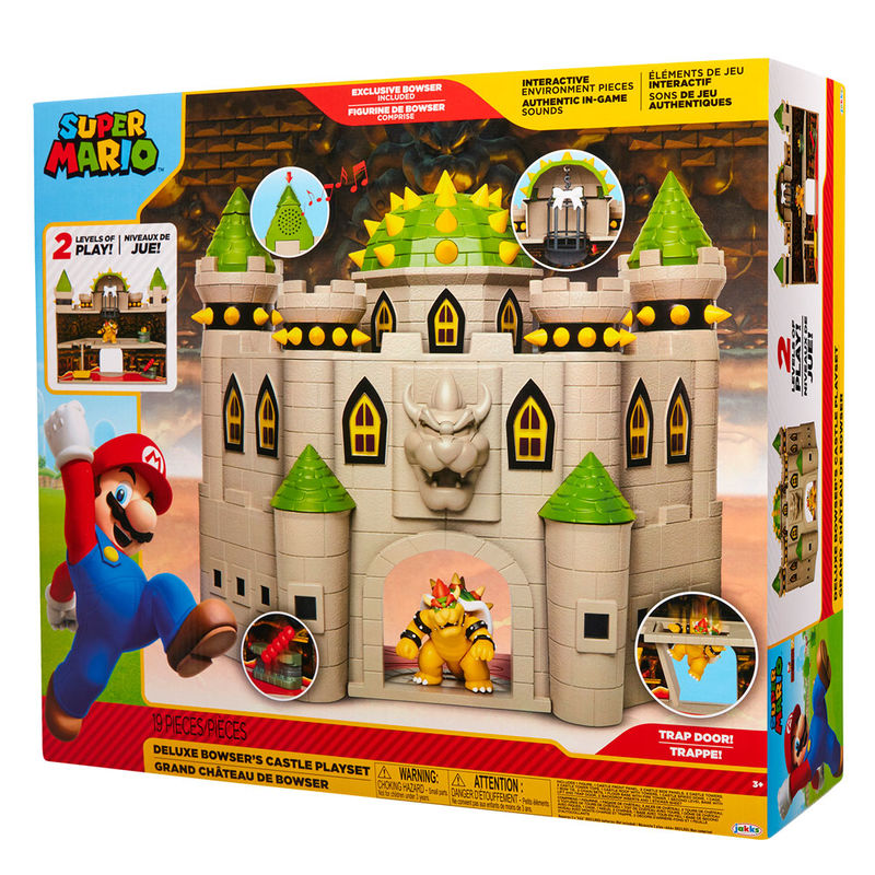 Imagen 9 de Playset Castillo Bowser Deluxe Mario Bros