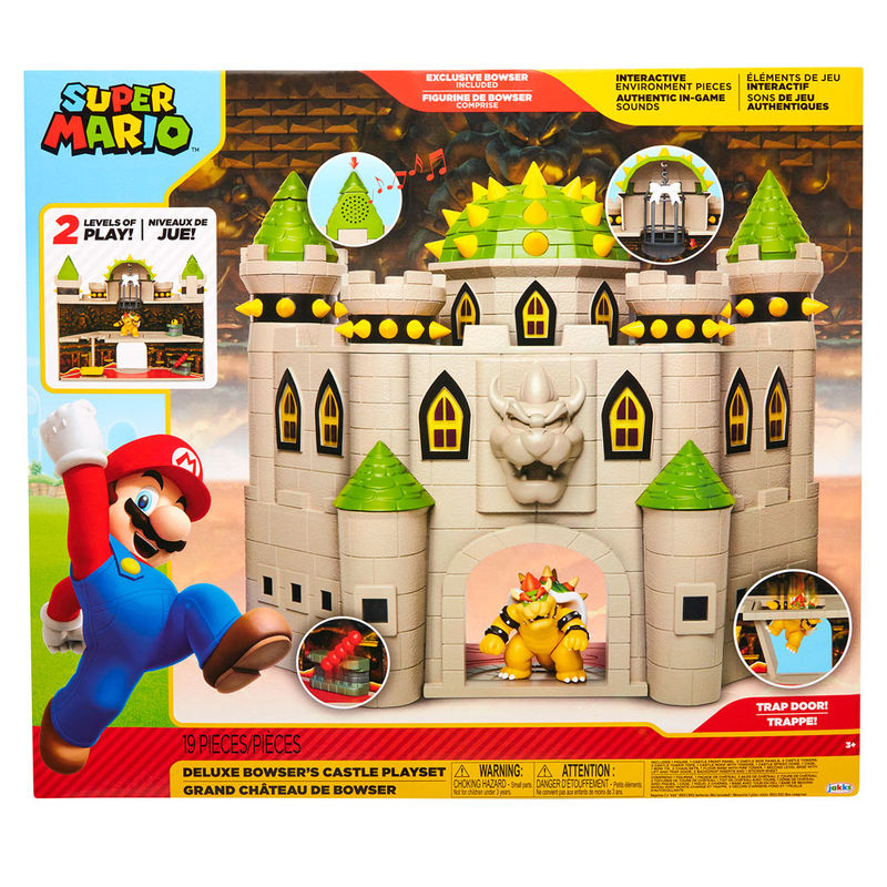 Imagen 11 de Playset Castillo Bowser Deluxe Mario Bros