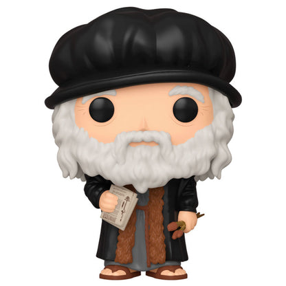 Imagen de Figura Pop Leonardo Davinci parte de nuestra colección en Espadas y más, sitio oficial.