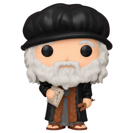 Imagen de Figura Pop Leonardo Davinci parte de nuestra colección en Espadas y más, sitio oficial.