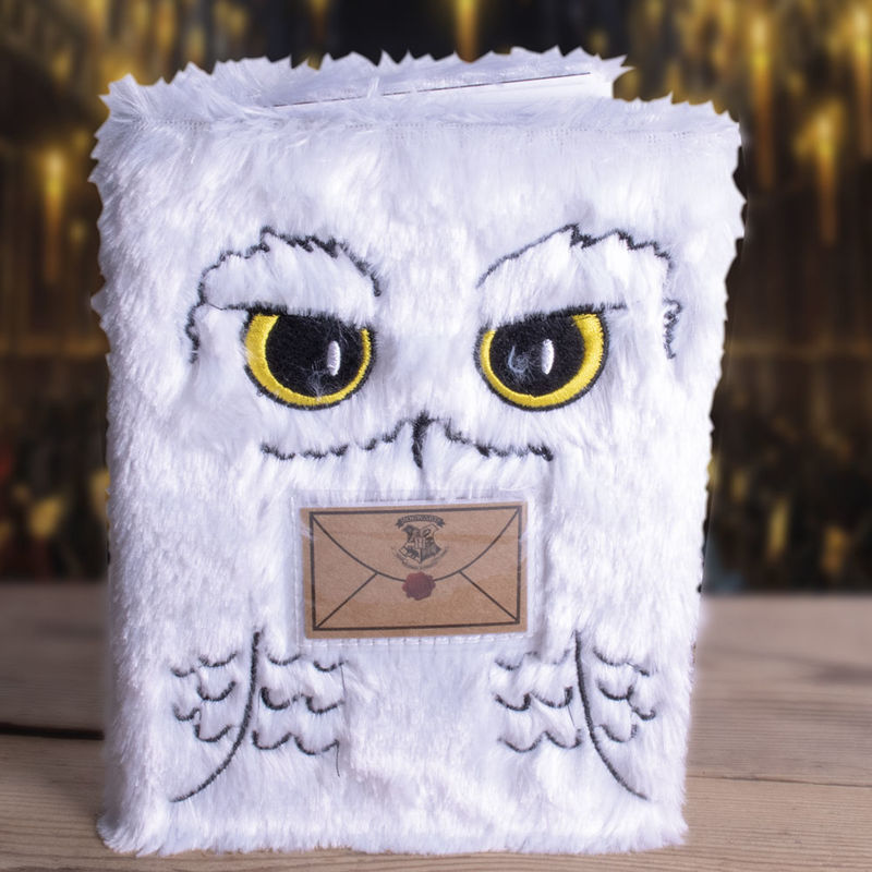 Imagen 1 - Cuaderno Peluche A5 Hedwig Harry Potter