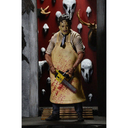 Imagen 1 - Figura Retro Ultimate Leatherface 40Th Anniversary La Matanza De Texas 18Cm