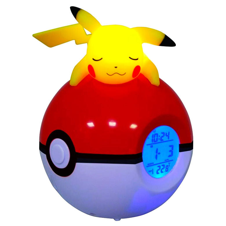 Imagen 5 de Lampara Despertador Led Pikachu Pokeball Pokemon