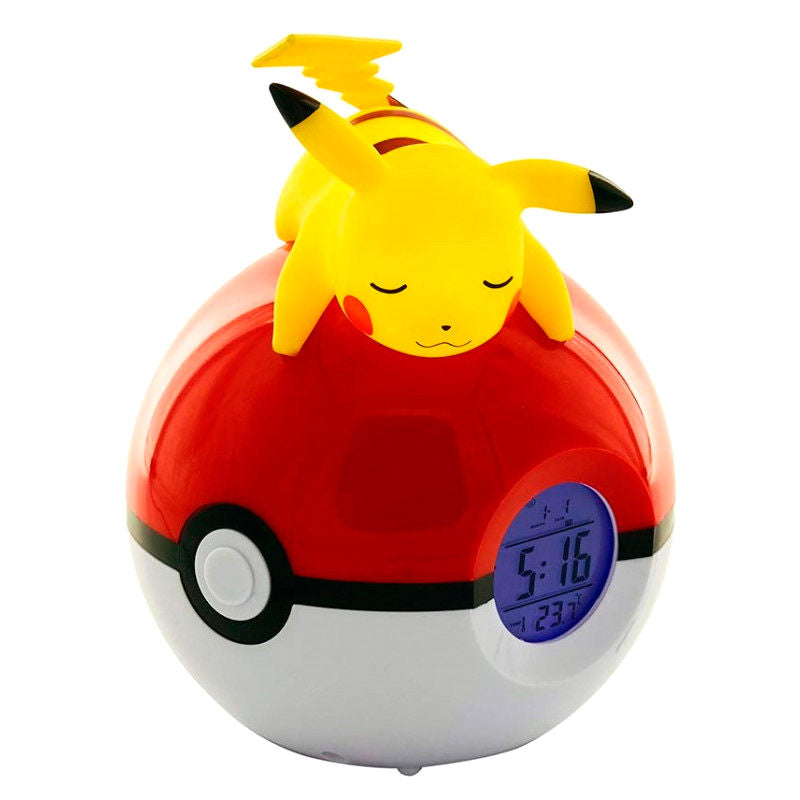 Imagen 6 de Lampara Despertador Led Pikachu Pokeball Pokemon