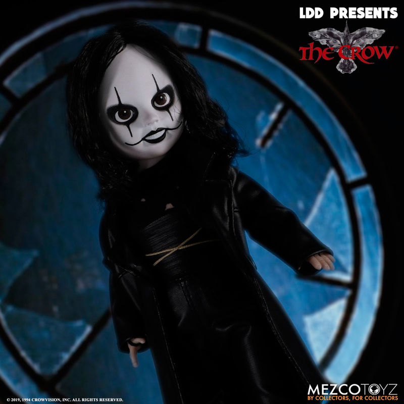 Imagen 3 de Figura El Cuervo Living Dead Dolls 25Cm