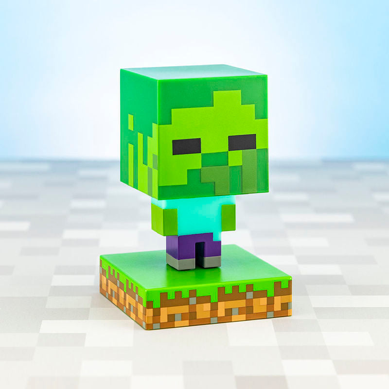 Imagen 3 - Lampara Icons Zombie Minecraft