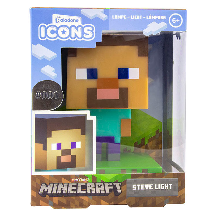 Imagen 4 de Lampara Icons Steve Minecraft