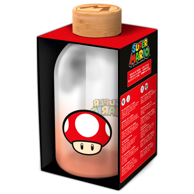 Imagen 6 de Botella Cristal Super Mario Bros Nintendo 620Ml