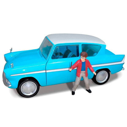 Imagen 1 de Blister Figura Harry + Coche Ford Anglia Harry Potter