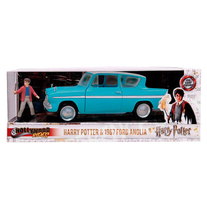 Imagen 4 de Blister Figura Harry + Coche Ford Anglia Harry Potter