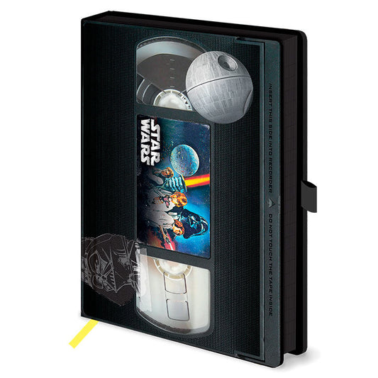 Imagen 1 de Cuaderno A5 Premium Vhs Star Wars