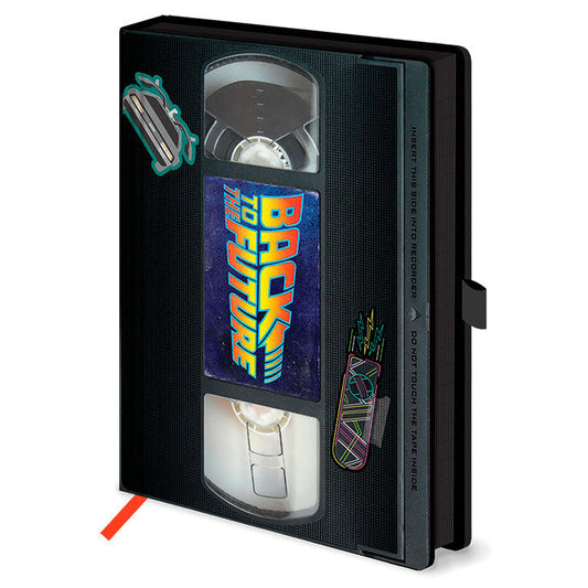Imagen 1 de Cuaderno A5 Premium Vhs Regreso Al Futuro