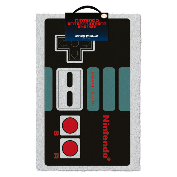 Imagen de Felpudo Mando Nes Nintendo parte de nuestra colección en Espadas y más, sitio oficial.