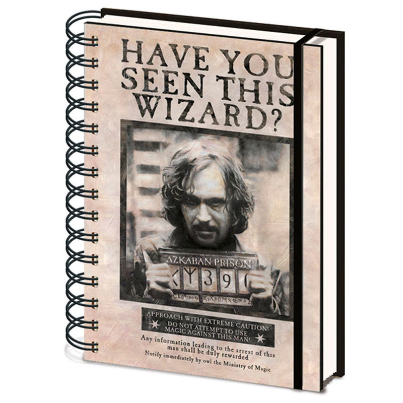 Imagen 1 de Cuaderno A5 Sirius Black Harry Potter
